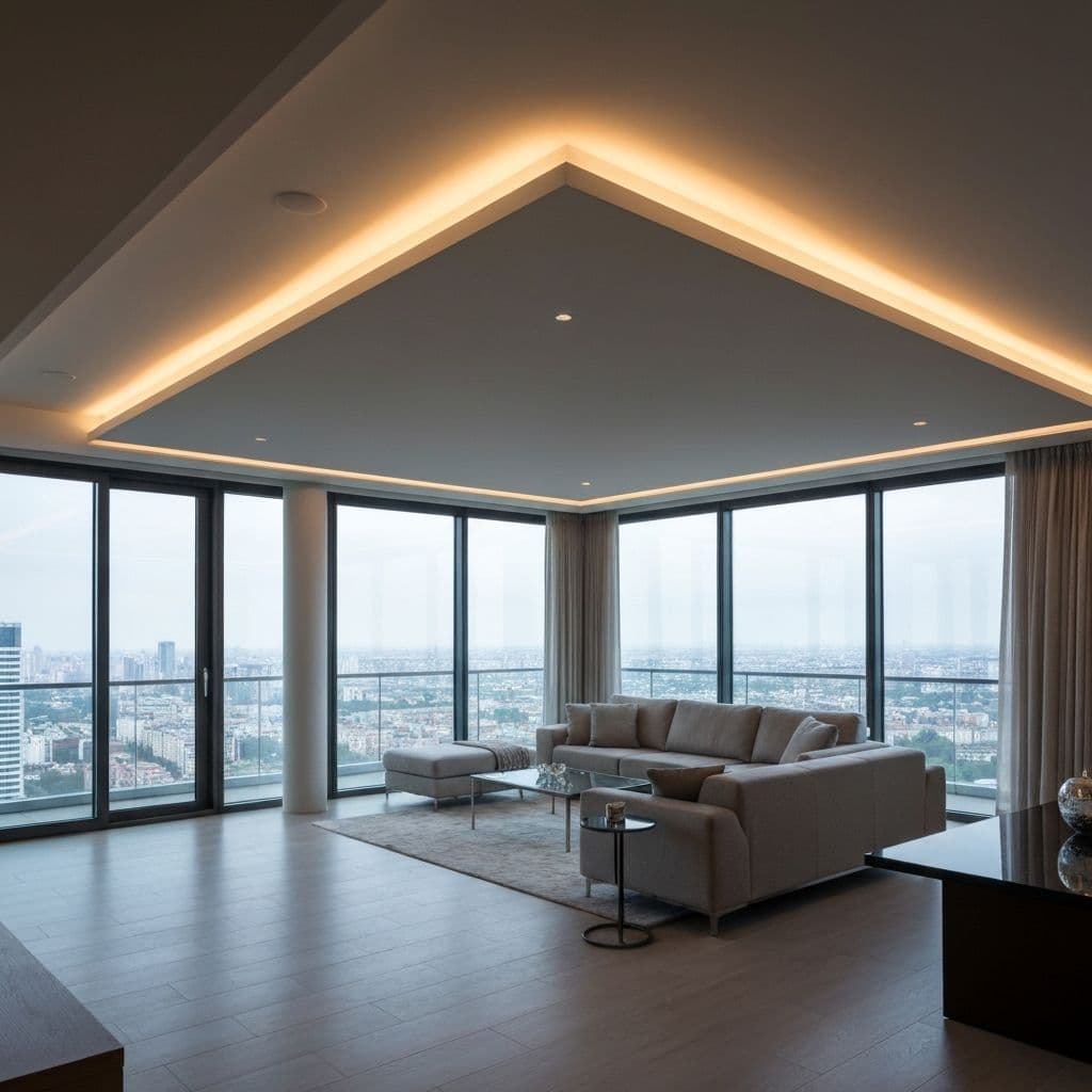 Гостиная в ЖК «Западный»