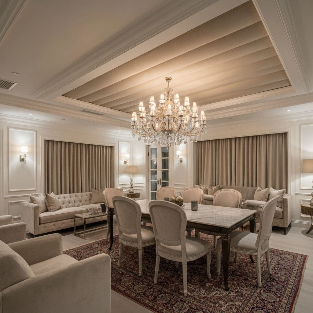 Столовая в частном доме