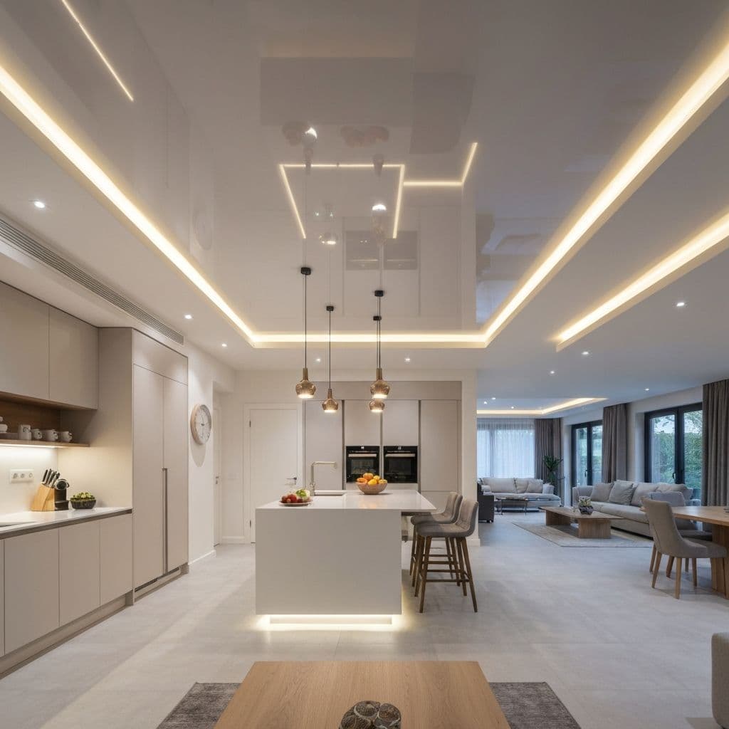 Кухня-гостиная в ЖК «Красный»